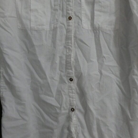 L.O.G.G. By H&M size 4 Classic White Long Sleeve Shirt With Chest Pockets - Picture 15 of 16